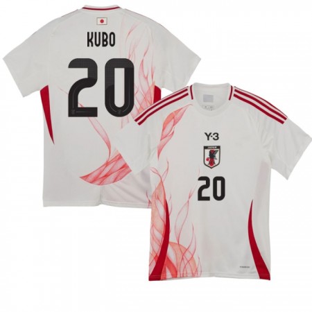 Fotbalové dres Japonsko Kubo 20 Venkovní 2024-25 Krátký Rukáv